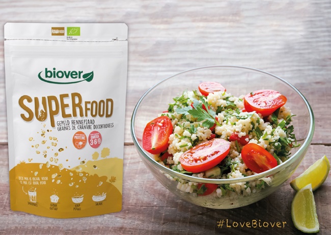 Biover Superfood Taboulé met hennepzaad